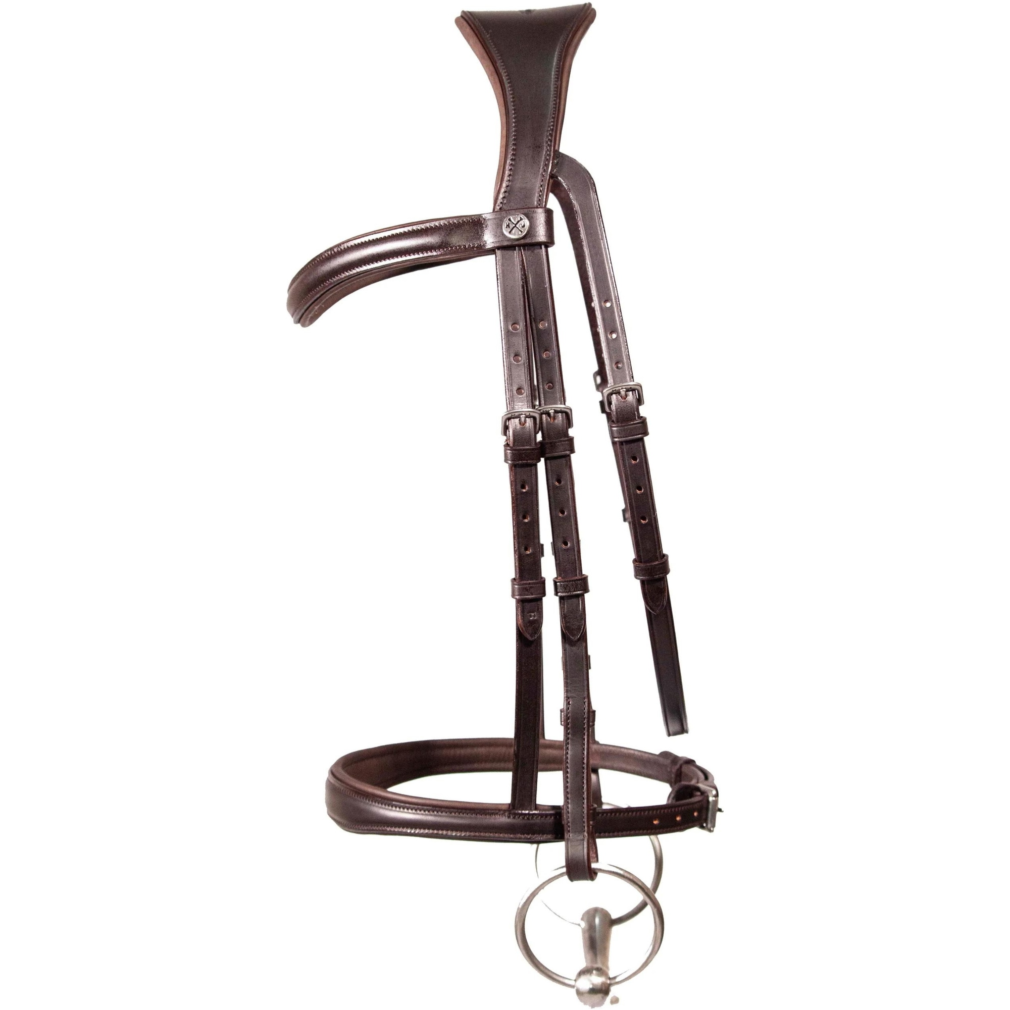 Henry James Cavesson Bridle HJ-BR-01 - Brown